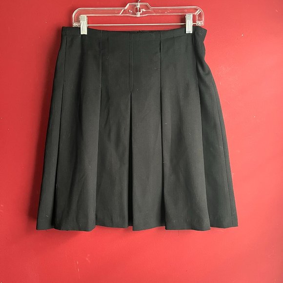 The Executive Pleated Bow Tie Skirt - Picture 1 of 5